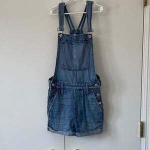 Madewell Blue Denim Overalls